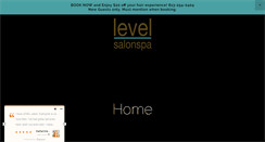 Desktop Screenshot of levelsalon.com